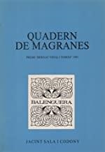 QUADERN DE MAGRANES | 9788427306738 | SALA CODONY, JACINT
