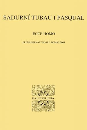 ECCE HOMO | 9788427351080 | TUBAU PASQUAL, SADURNI