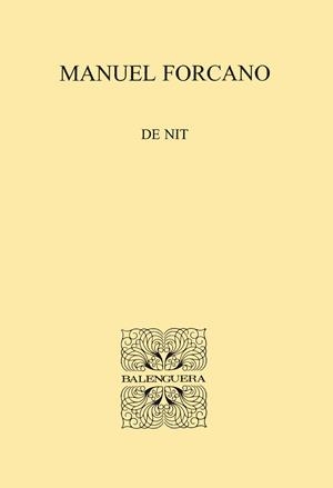 DE NIT | 9788427350854 | FORCANO, MANUEL