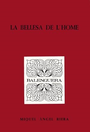 BELLESA DE L'HOME, LA | 9788427302723 | RIERA, MIQUEL ANGEL