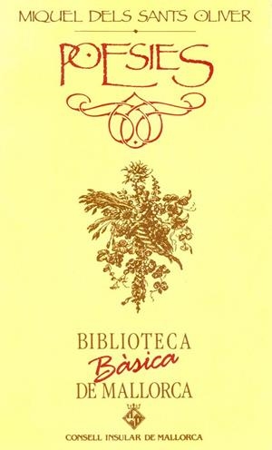 POESIES MIQUEL SANTS OLIVER | 9788427306516 | SANTS OLIVER, MIQUEL