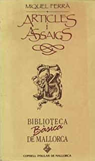 ARTICLES I ASSAIGS | 9788427306530 | FERRA I JOAN, MIQUEL