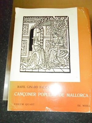 CANÇONER POPULAR MALLORCA IV | 9788427303911 | GINARD BAUÇA, RAFEL