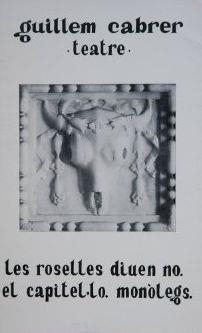 TEATRE (GUILLEM CABRER) | 9788427303003 | CABRER, GUILLEM