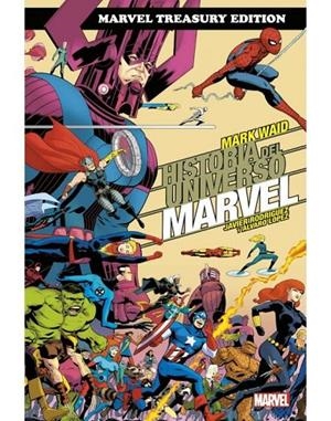 HISTORIA DEL UNIVERSO MARVEL (EDICIÓN DE LUJO) | 9788411011051 | RODRIGUEZ, JAVIER / WAID, MARK
