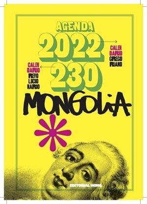 AGENDA MONGOLIA 2022 - 230 | 9788412178142 | BILBAO, DANIEL