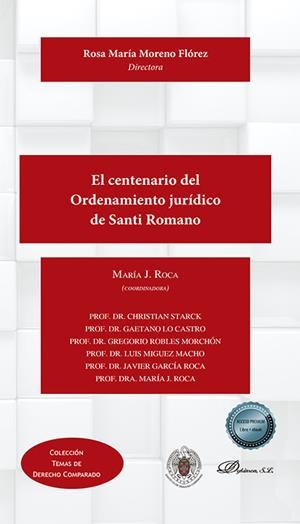CENTENARIO DEL ORDENAMIENTO JURIDICO DE SANTI ROMANO, EL | 9788413778808