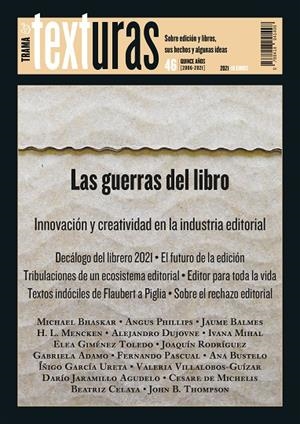 TEXTURAS 46 : LAS GUERRAS DEL LIBRO | 9788418941498 | VARIOS AUTORES
