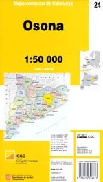 OSONA, MAPA COMARCAL DE CATALUNYA | 9788439396673