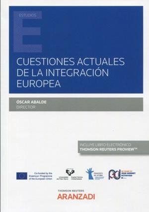 CUESTIONES ACTUALES DE LA INTEGRACION EUROPEA | 9788413914435 | ABALDE, OSCAR
