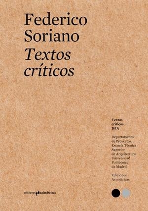 TEXTOS CRÍTICOS #13 | 9788417905989 | SORIANO, FEDERICO