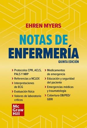 NOTAS DE ENFERMERIA | 9786071514394 | MYERS, EHREN