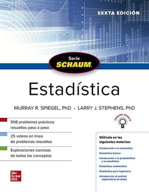 SCHAUM. ESTADISTICA | 9786071514639 | SPIEGEL, MURRAY R.