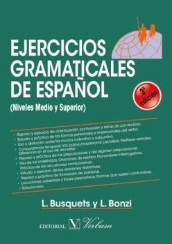EJERCICIOS GRAMATICALES DE ESPAÑOL | 9788479626525 | BUSQUETS, LORETO / BONZI, LYDIA