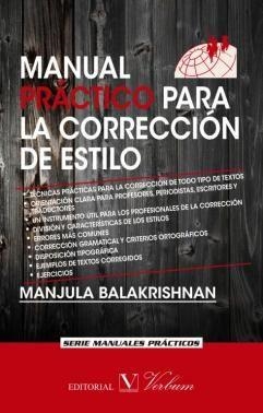 MANUAL PRÁCTICO PARA LA CORRECCIÓN DE ESTILO | 9788490742303 | BALAKRISHNAN, MANJULA
