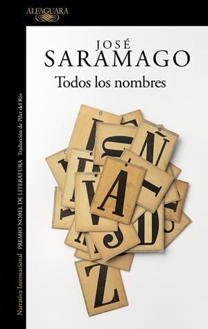 TODOS LOS NOMBRES | 9788420461779 | SARAMAGO, JOSÉ