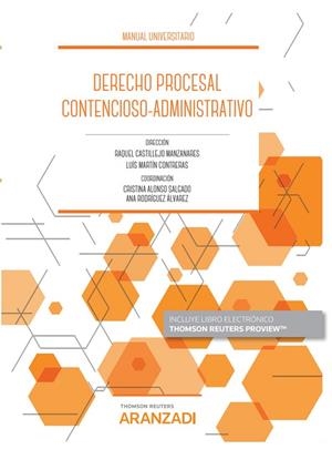 DERECHO PROCESAL CONTENCIOSO-ADMINISTRATIVO | 9788413916774 | CASTILLEJO MANZANARES, RAQUEL