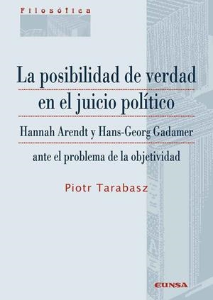 POSIBILIDAD DE VERDAD EN EL JUICIO POLÍTICO, LA | 9788431337162 | TARABASZ, PIOTR