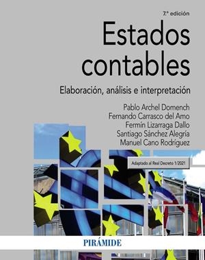 ESTADOS CONTABLES | 9788436846065 | ARCHEL DOMENCH, PABLO / CARRASCO DEL AMO, FERNANDO / LIZARRAGA DALLO, FERMÍN