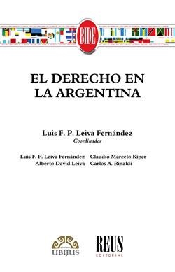 DERECHO EN LA ARGENTINA, EL | 9788429020618 | MARCELO KIPER, CLAUDIO