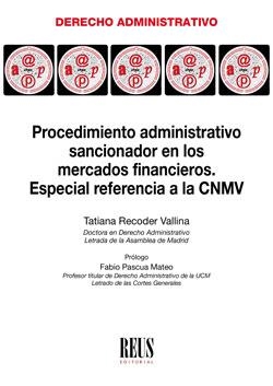 PROCEDIMIENTO ADMINISTRATIVO SANCIONADOR EN LOS MERCADOS FINANCIEROS | 9788429021431 | RECODER VALLINA, TATIANA SONSOLES