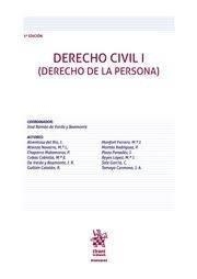 DERECHO CIVIL I DERECHO PERSONA 3ª EDICION 2022 | 9788411136945 | PLAZA PENADES, JAVIER / TAMAYO CARMONA, JUAN