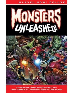 MARVEL NOW! DELUXE. MONSTERS UNLEASHED! | 9788411013642 | STEVE MCNIVEN - LEINIL YU - ADAM KUBERT