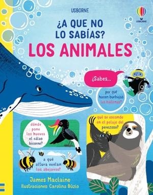 ¿A QUE NO LO SABÍAS?. LOS ANIMALES | 9781801315357 | MACLAINE, JAMES