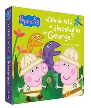 ¿DÓNDE ESTÁ EL DINOSAURIO DE GEORGE? (PEPPA PIG. PEQUEÑAS MANITAS) | 9788448859060