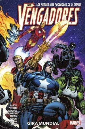 MARVEL PREMIERE. LOS VENGADORES 02 : GIRA MUNDIAL | 9788411014038 | MARQUEZ, DAVID / AARON, JASON