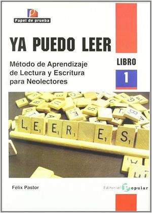 YA PUEDO LEER. LIBRO 1 | 9788478845088 | PASTOR, FÉLIX