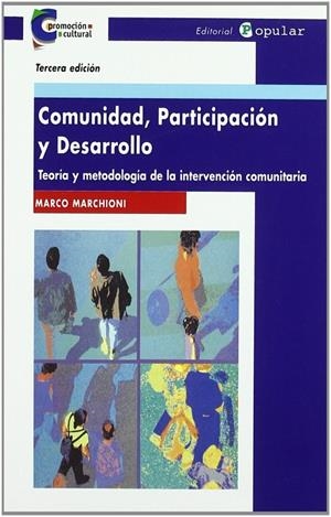 COMUNIDAD, PARTICIPACIÓN Y DESARROLLO | 9788478842094 | MARCHIONI, MARCO