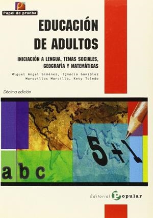 EDUCACIÓN DE ADULTOS | 9788486524012 | GIMÉNEZ, MIGUEL ÁNGEL