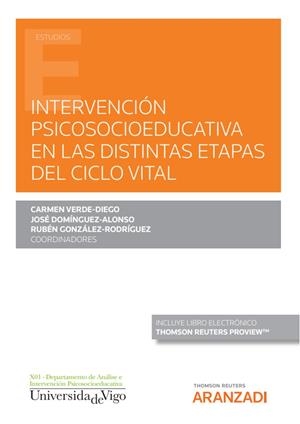INTERVENCION PSICOSOCIOEDUCATIVA EN LAS DISTINTAS ETAPAS DEL CICLO VITAL | 9788413912783 | VERDE DIEGO, CARMEN