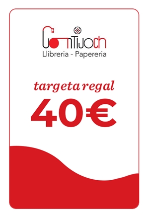 LLIBRERIA CONTIJOCH XEC REGAL 40 € | XEC REGAL 40