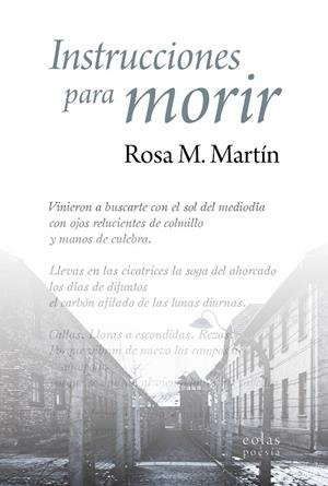 INSTRUCCIONES PARA MORIR | 9788418718656 | M. MARTÍN, ROSA