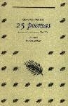 25 POEMAS - GIOVANNI PASCOLI | 9788481512229 | PASCOLI, GIOVANNI D'ORS LOIS, MIGUE