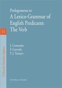 A LEXICO-GRAMMAR OF ENGLISH PREDICATES : THE VERB | 9788490450345 | COMESAÑA / GARRUDO / TAMAYO