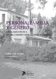 PERSONA FAMILIA Y GENERO | 9788418244926 | GETE ALONSO Y CALERA, MARIA DEL CARMEN