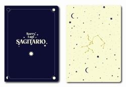 PACK 2 CUADERNOS GRAPADOS A6 HORÓSCOPO NEGRO - SAGITARIO | 8432715139102