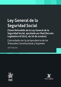 LEY GENERAL DE LA SEGURIDAD SOCIAL - 16ED. | 9788411301992 | BLASCO LAHOZ, JOSE FRANCISCO