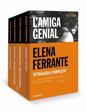 AMIGA GENIAL, L' (PACK AMB L'AMIGA GENIAL | HISTÒRIA DEL NOU COGNOM | UNA FUIG, L'ALTRA ES QUEDA | LA NENA PERDUDA) | 9788418196430 | FERRANTE, ELENA