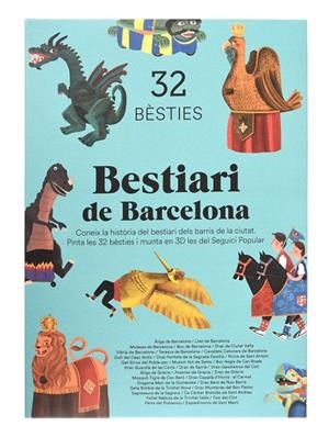 BESTIARI DE BARCELONA. 32 BÈSTIES | 9788491563747 | ALONSO CRUZET, NICOLÀS / BERLOSO CLARÀ, LAIA