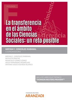 TRANSFERENCIA EN EL AMBITO DE LAS CIENCIAS SOCIALES, LA | 9788411242349 | ACEVEDO BLANDO, ANTONIO JESUS