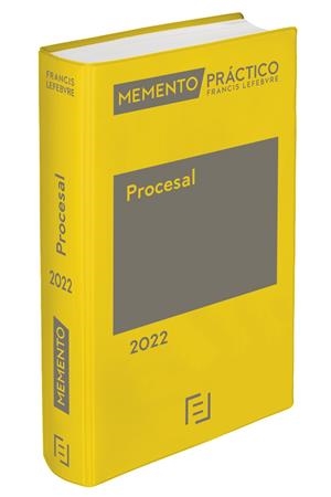 MEMENTO PRACTICO PROCESAL 2022 | 9788418899355 | LEFEBVRE-EL DERECHO