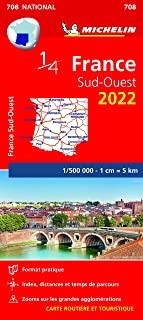 FRANCE SUD-OUEST : MAPA 708 | 9782067253797