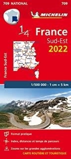 FRANCE SUD-EST : MAPA 709 | 9782067253803
