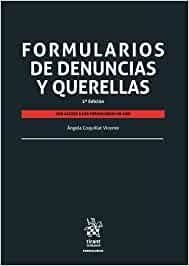 FORMALARIOS DE DENUNCIAS Y QUERELLAS | 9788411300865 | COQUILLAT VICENTE,ÁNGELA