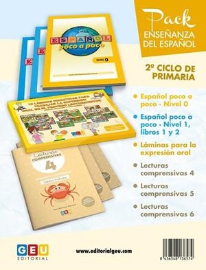 PACK ENSEÑANZA DEL ESPAÑOL 2ºCICLO EP | 8436548136574