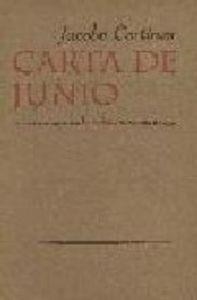 CARTA DE JUNIO | 9788481510355 | CORTINES, JACOBO
